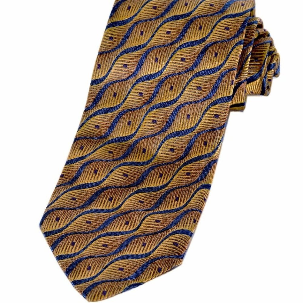 Mens Designer Trussardi Italian Silk Tie PRISTINE